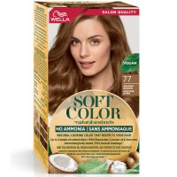 Фарба для волосся Wella Soft Color Безаміачна 77 - Золотисто-коричневий (3614228865777)