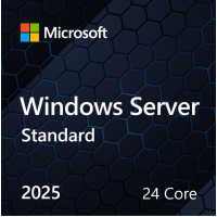 ПЗ для сервера Microsoft Windows Server 2025 Standard 24 Core англ, ОЕМ на DVD носії (EP2-25205)