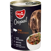 Консерви для собак Carnie Original Mono Protein Свинина з овочами 400 г (4820255193533)