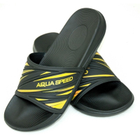 Шльопанці Aqua Speed Idaho 514-18 чорний, жовтий 43 (5908217668202)