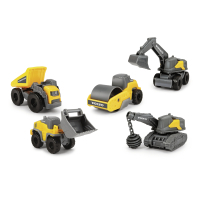 Машинка для дітей Dickie Toys Вольво. Мікроробітники, 5 машин (3722008)