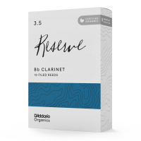 Тростина для кларнета D'Addario Organic Reserve Bb Clarinet #3.5 - 10 Pack (ODCR1035)