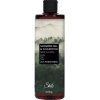 Гель для душу Shik Men X-Cool Shower Gel & Shampoo 400 г (4823107607134)