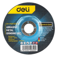 Круг зачистний Deli 125 х 6 х 22,2 мм 5 шт (DH-MGP125-E1)