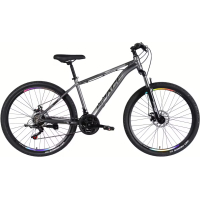 Велосипед Space 27.5" PHAETON DD FR рама-17" AL 2026 графітовий (OPS-SP-27.5-110)