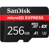 Карта пам'яті SanDisk 256GB microSDXC class 10 UHS-I U3 A1 Express (SDSQXFN-256G-GN4NN)