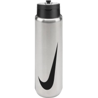 Пляшка для води Nike SS RECHARGE STRAW BOTTLE 24 OZ N.101.3795.953.24 сірий 709 мл (887791813329)