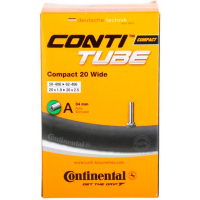 Велосипедна камера Continental Compact 20"x1.9-2.5 wide 50-406 / 62-451 RE AV34mm (181271)