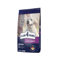 Сухий корм для собак Club 4 Paws Преміум. Для великих порід 14 кг(UP) (4820215366298/4820083909641)