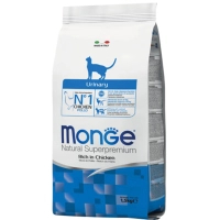 Сухий корм для кішок Monge Cat Urinary зі смаком курки і рису 1.5 кг (8009470011914)
