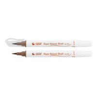 Художній маркер STA пензлик акварельний AQUA NATURAL BRUSH 3700, горіховий (STA3700-49)