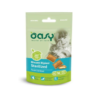 Ласощі для котів OASY TREATS Sterilized 60 г (8053017343204)