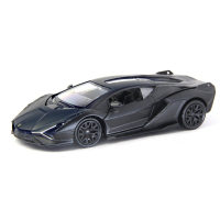 Масштабна модель автомобіля Uni-Fortune LAMBORGHINI SIAN FKP 37 (матова) чорна (554983M)