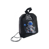 Сумка для взуття Cool For School Чорна з кишенею (CF87305)