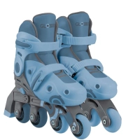 Роликові ковзани Globber 2в1 сіро-сині р.26-29, до 20кг, 3+ (780-200)