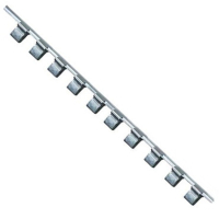 Полиця для інструменту Toptul тримач торцевих головок TOPTUL 3/8"*560*16шт (BKAC1216)