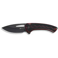 Ніж Sencut Squiggy, Burgundy/Black G10, Darkwash (S24082A-3)