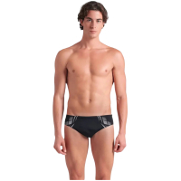 Плавки Arena Poseidonia Swim Briefs 009075-501 чорний, білий 80 (3468337537090)