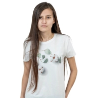Футболка Sol's Pioneer Women Cotton Flowers білий M (03579102/115M)