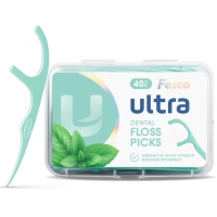 Флос-зубочистки Fesco Ultra Dental Floss Picks 40 шт. (4820204702410)