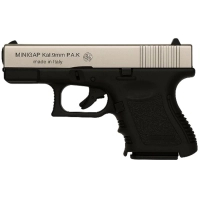 Стартовий пістолет Bruni Mini Gap Nikel cal.9 PAK (1100N)