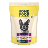 Сухий корм для собак Home Food ADULT MINI/MEDIUM Hypoallergenic з телятиною, овочами та духмяними травами 700 г (4820290090323)