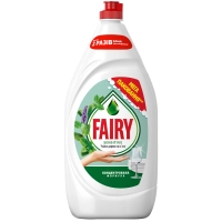 Засіб для ручного миття посуду Fairy Sensitive Чайне дерево та м'ята 1350 мл (8006530111478)