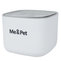 Універсальний посуд для тварин Me&Pet Поїлка фонтан 3 л біла (NMP070)