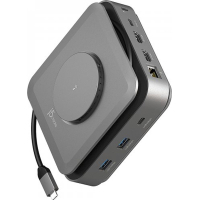 Порт-реплікатор J5create Dock-Station USB-C 10-in-1 (HDMI/PD/USB-A/USB-C/LAN) (JCD3199-N)