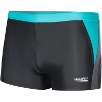 Плавки Aqua Speed Dario 346-32 темно-сірий, бірюзовий XXL (5908217662460)