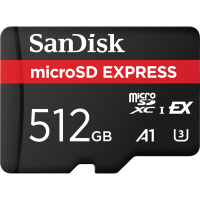 Карта пам'яті SanDisk 512GB microSDXC class 10 UHS-I U3 A1 Express (SDSQXFN-512G-GN4NN)