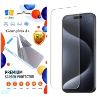 Скло захисне Drobak Clear glass A+ Apple iPhone 15 Pro (151578)