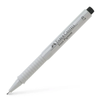 Лайнер Faber-Castell ручка капілярна для графічних робіт Ecco Pigment, діаметр 0,7 мм, колір чорний (6046)