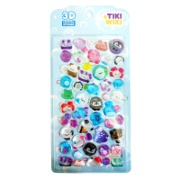 Стікер-наклейка Tiki Wiki Набір 3D-наліпок серії Crystal – Тікі море S2 (25ESE009-08)