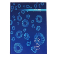 Канцелярська книга Buromax А4 MODEST 192 аркушів, клітинка, синій (BM.24419101-02i)