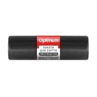 Пакети для сміття PRO service Optimum LD Чорні 120 л 10 шт. (4823071624205)