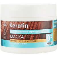 Маска для волосся Dr. Sante Keratin для тьмяного та ламкого волосся 300 мл (4823015935473)