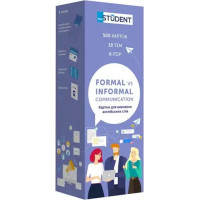 Навчальний набір English Student Картки для вивчення англійської мови Formal&Informal Communication, українська (591225925)