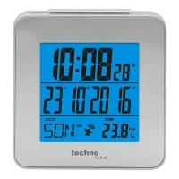 Настільний годинник Technoline WT268 Silver (DAS301305)