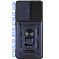 Чохол до мобільного телефона BeCover Military Poco M6 Pro 4G Blue (710938)