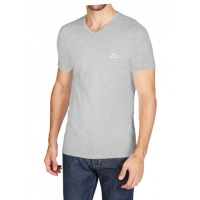 Футболка Kappa T-shirt Mezza Manica Scollo V K1315 GrigioUnito сірий XXL (8002390401919)