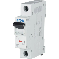 Автоматичний вимикач Eaton 1-п. М1 В 16А PL6 6кА