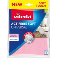Серветки для прибирання Vileda Actifibre Soft З мікрофібри 1 шт. (4023103240834)