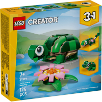 Конструктор LEGO Creator Черепаха з квіткою водяної лілії (31377)