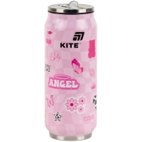 Поїльник-непроливайка Kite Angel термочашка з трубочкою, 500 мл (K25-1264-2)