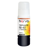 Чорнило Barva Canon GI-43 70 мл, OneKey,special yellow (CGI43-844e)
