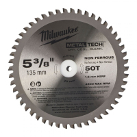 Диск пильний Milwaukee по металу, 135х20мм, 50 зуб. (48404075)
