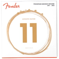 Струни для гітари Fender 60CL Phosphor Bronze Acoustic Strings 11-52 (A009854)