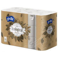 Туалетний папір Grite Ecological Plius 3 шари 24 рулони (4770023350265)