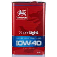 Моторна олива Wolver Super Light 10W-40, 4л (4260360940033)